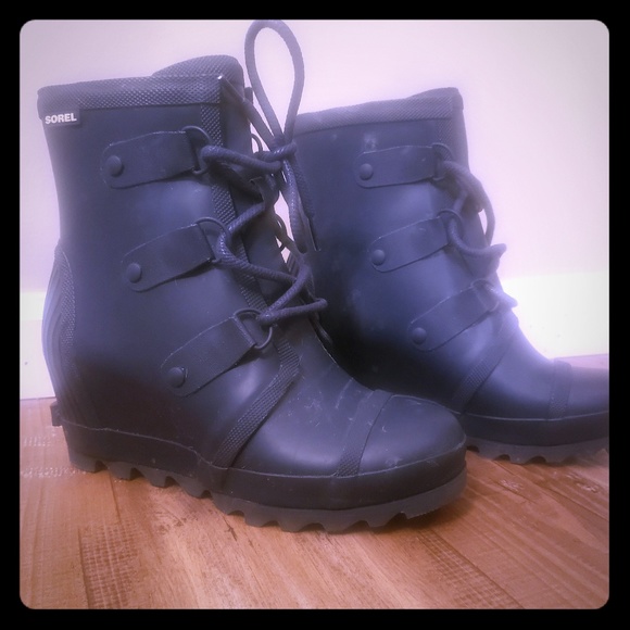 Sorel Shoes - Sorel Womens Joan Rain Wedge